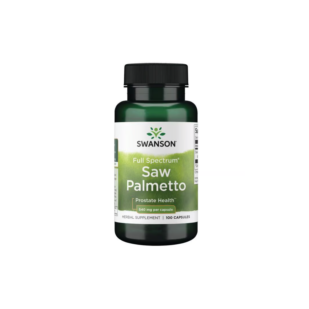 Full Spectrum Saw Palmetto 540 mg 100 Capsules