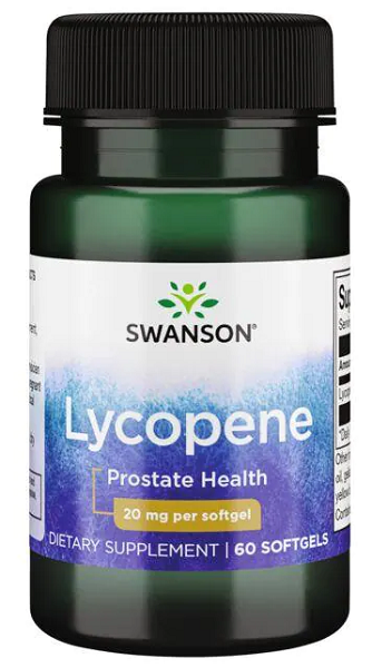 Swanson Licopene 20 mg 60 capsule sgels.