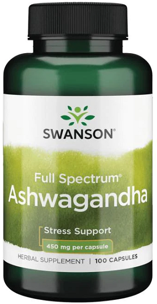 Ashwagandha - 450 mg 100 capsule - fronte 2
