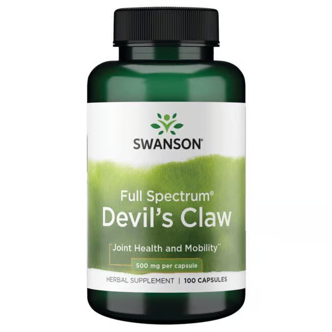 Devil's Claw 500 mg 100 Capsules