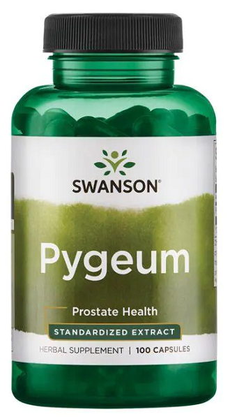 Swanson offre Pygeum - 500 mg 100 capsule specificamente formulate per la salute del tratto urinario e della prostata.