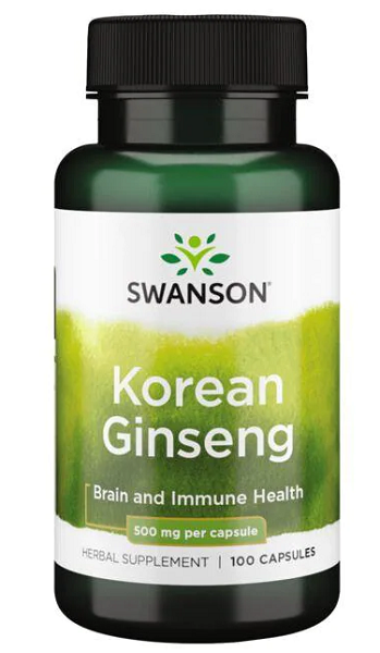 Ginseng coreano - 500 mg 100 capsule - fronte 2