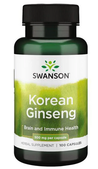 Miniature per Ginseng coreano - 500 mg 100 capsule - fronte 2
