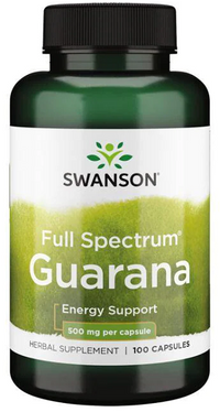 Miniature per Swanson Guaranà - 500 mg 100 capsule supporto energetico.