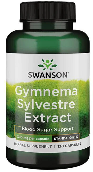 Swanson Estratto di Gymnema Sylvestre - 300 mg 120 capsule.