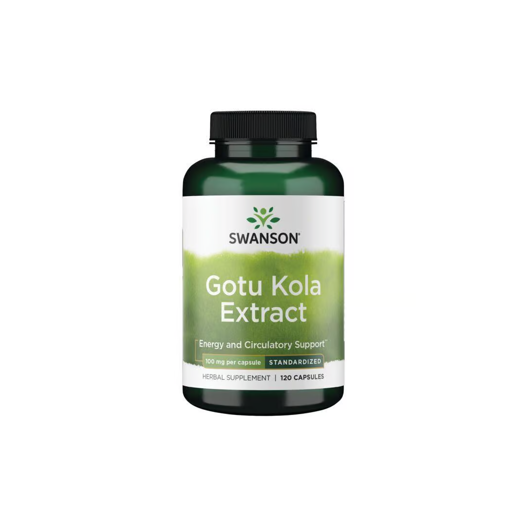 Gotu Kola Extract - Standardized 120 Capsules