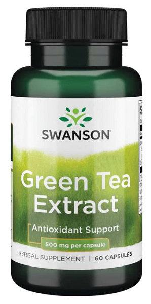 SwansonEstratto di tè verde - 500 mg 60 capsule.