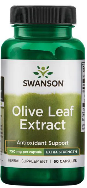 Swanson L'estratto di foglie di olivo - 750 mg 60 capsule è un potente integratore noto per le sue proprietà antiossidanti e per la sua capacità di supportare le difese immunitarie.