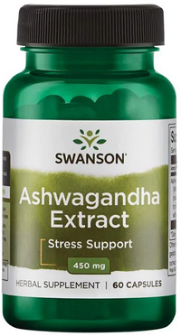 Miniature per Swanson Estratto di Ashwagandha - 450 mg 60 capsule.