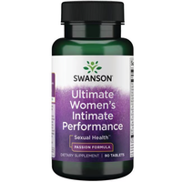 Thumbnail for A bottle of Swanson Ultimate Women's Intimate Performance, a dietary supplement with herbs for libido and sexual health, contains 90 tablets.