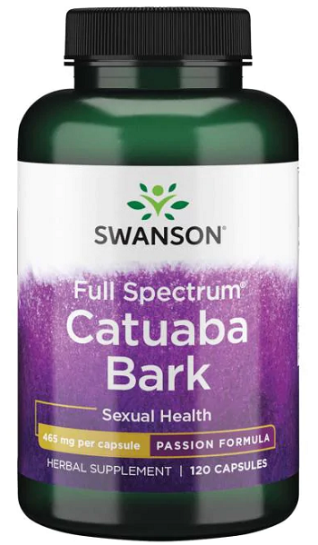 Swanson Corteccia di Catuaba - 465 mg 120 capsule.