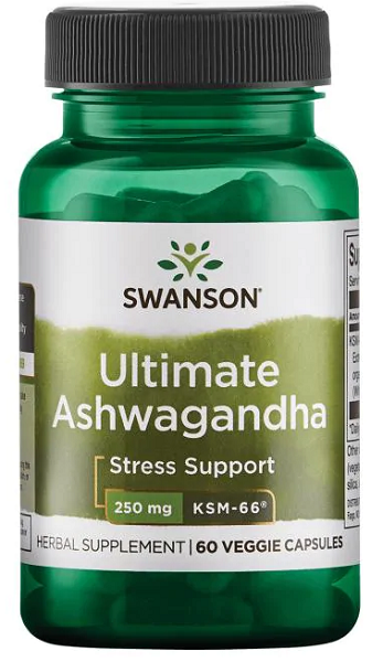 Ashwagandha - KSM-66 - 250 mg 60 capsule vegetali - anteriore