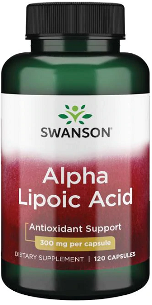 Swanson Acido alfa lipoico - 300 mg 120 capsule.