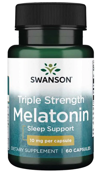 Swanson melatonina - 10 mg 60 capsule.