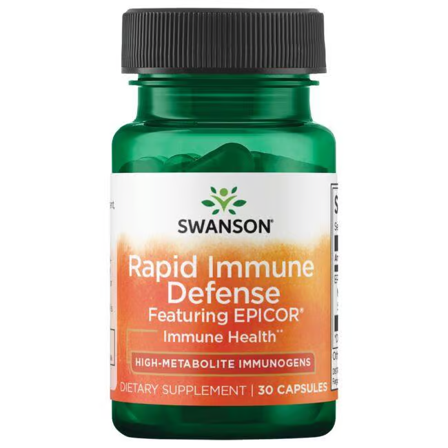 Rapid Immune Defense Featuring EpiCor 500 mg 30 Capsules