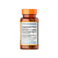 Miniatura di un flacone di Puritan's Pride Vitamin C-1000 mg with Rose Hips Timed Release 60 Caplets su sfondo bianco.