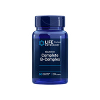 Thumbnail for The BioActive Complete B-Complex from Life Extension, available in a 60 vegetarian capsule bottle with a blue label, supports metabolism through its bioactive blend of essential B vitamins.