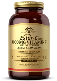Miniatura per Solgar Ester-C Plus 1000 mg di vitamina C 180 compresse.