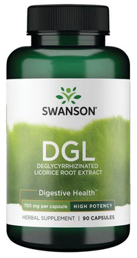 Thumbnail for Swanson DGL Deglycyrrhizinated Licoric 700 mg 90 caps capsules.