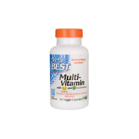 Miniatura del miglior Doctor's Best Multivitaminico 90 capsule vegetali per il supporto del sistema immunitario, ricco di minerali essenziali, su sfondo bianco.