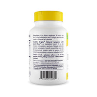 Miniatura per Il retro di un flacone di Lyc-O-Mato 15 mg 180 softgels di Healthy Origins.