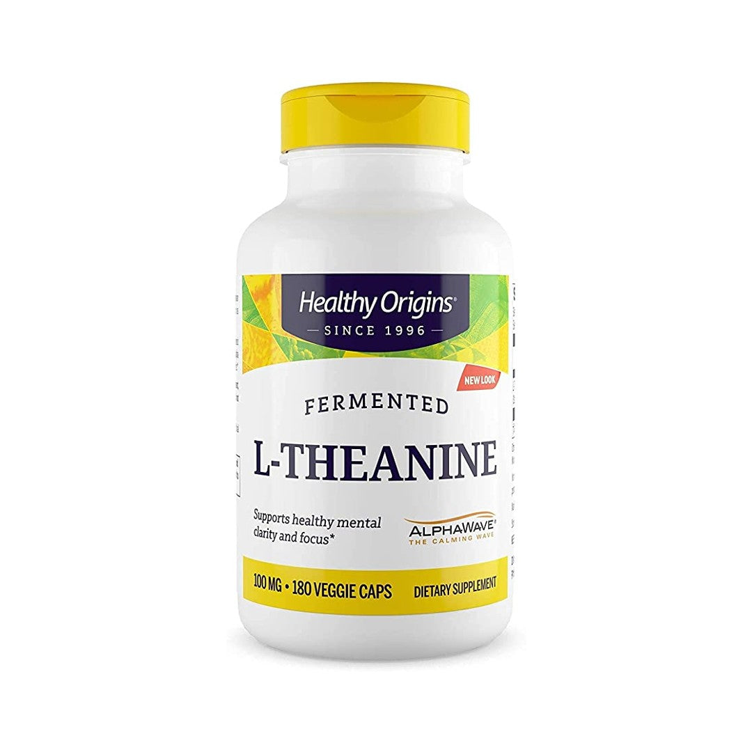 L-Teanina 100 mg (AlphaWave) 180 capsule vegetali - anteriore