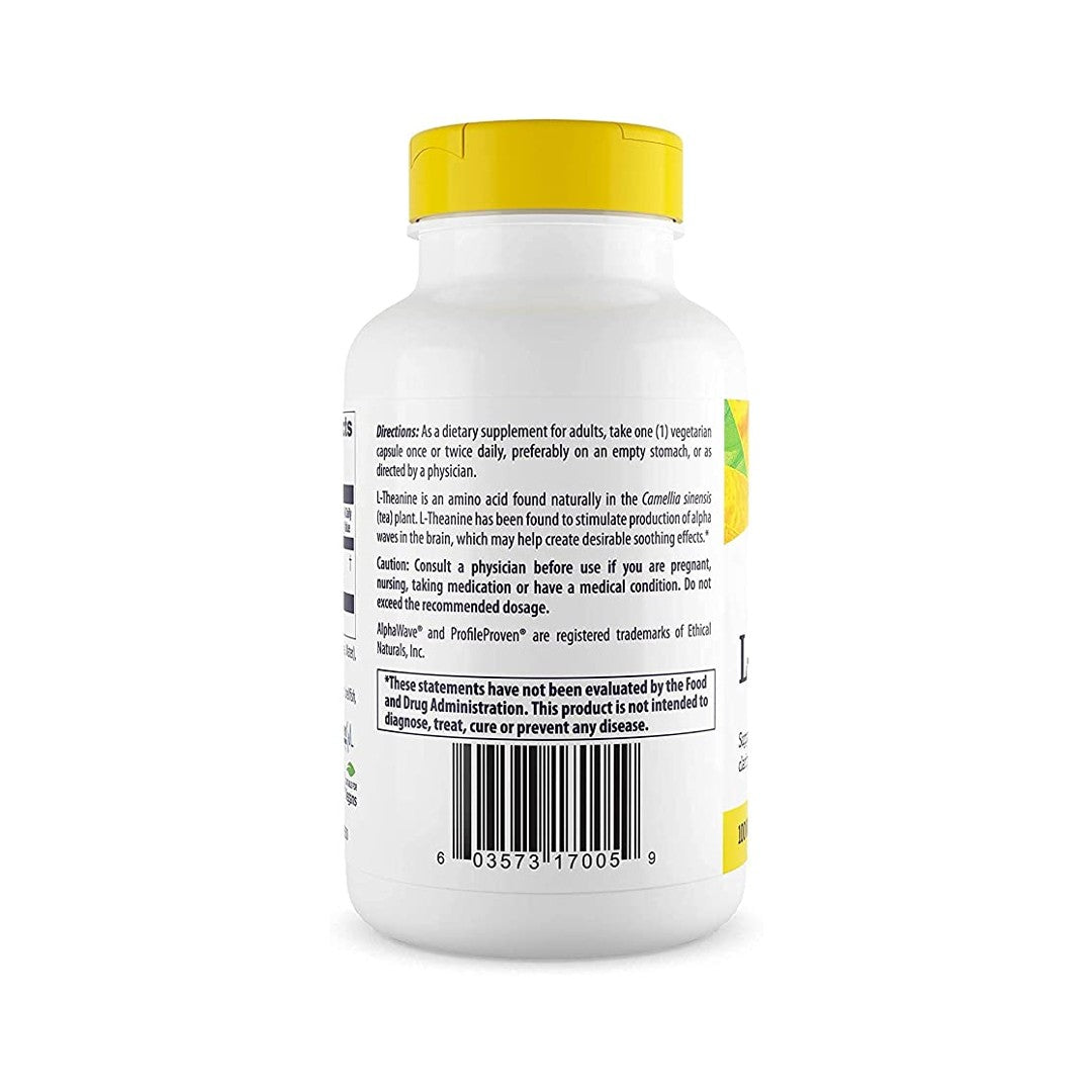 L-Teanina 100 mg (AlphaWave) 180 capsule vegetali - indietro