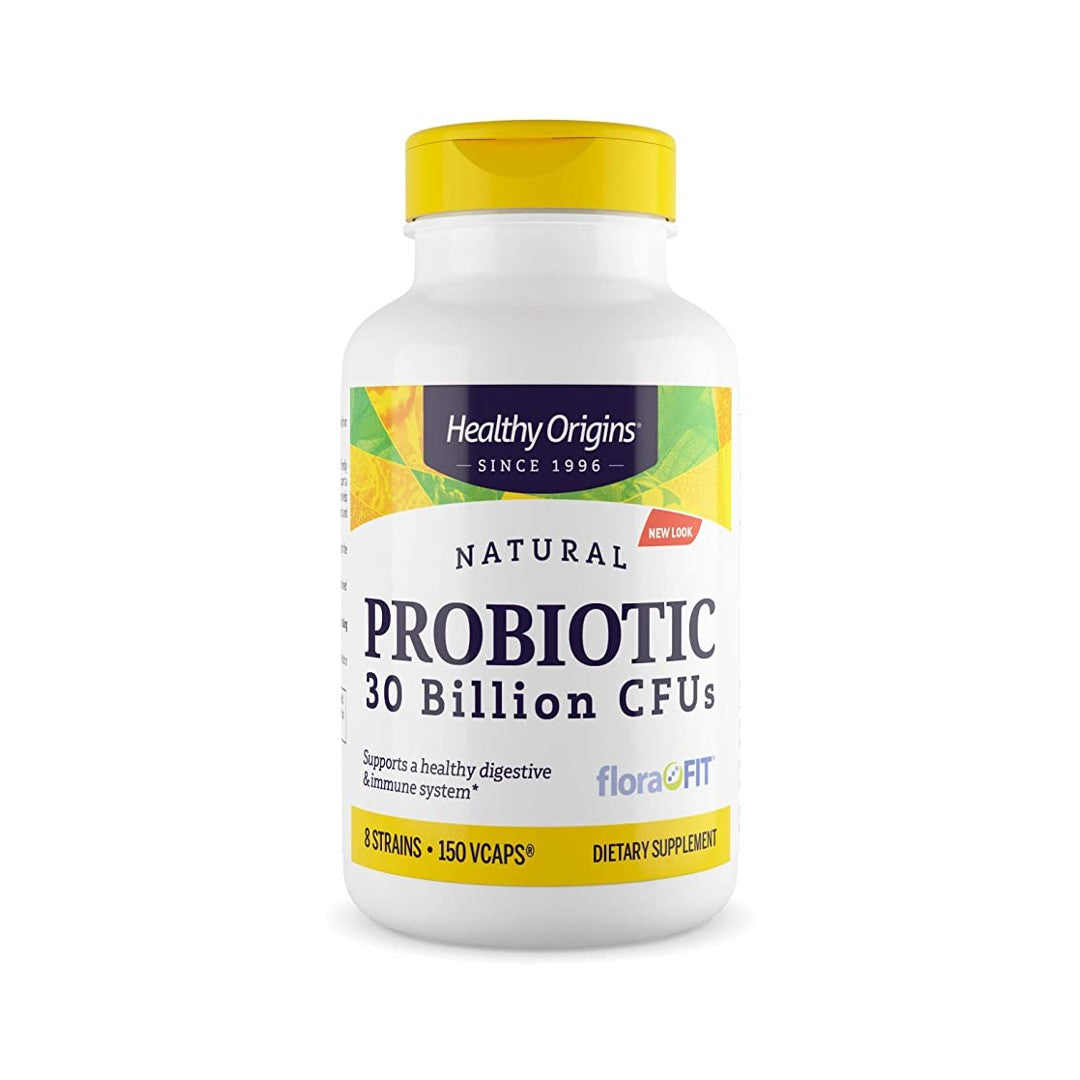 Rafforza il tuo sistema immunitario e promuovi una flora intestinale sana con la nostra speciale formulazione Healthy Origins Organic Probiotic 30 Billion CFU 150 capsule vegetali.
