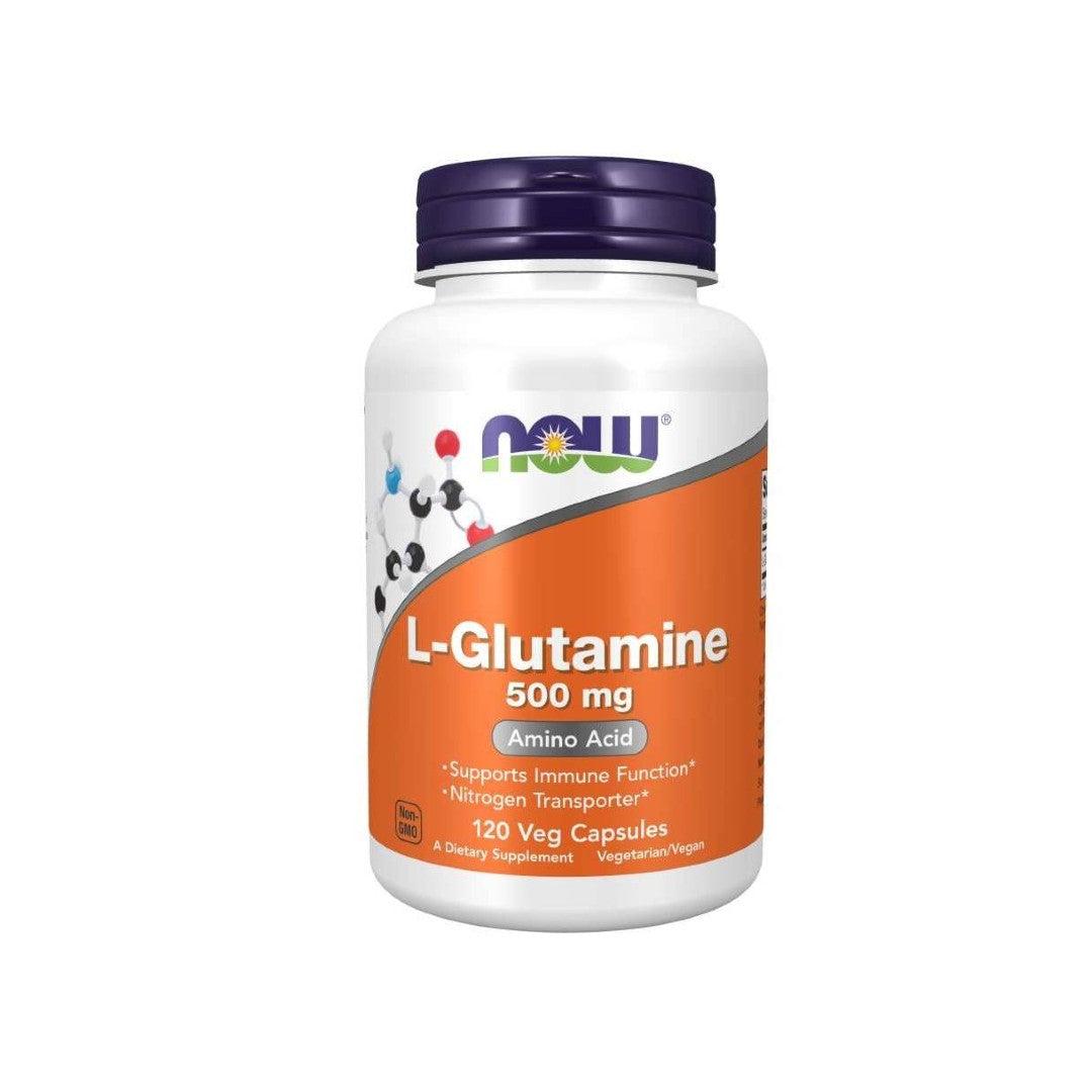 L-Glutammina 500 mg 120 capsule vegetali - anteriore