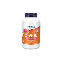 Thumbnail for Now Foods Vitamin C - 500 capsules, providing antioxidant support for the immune system.