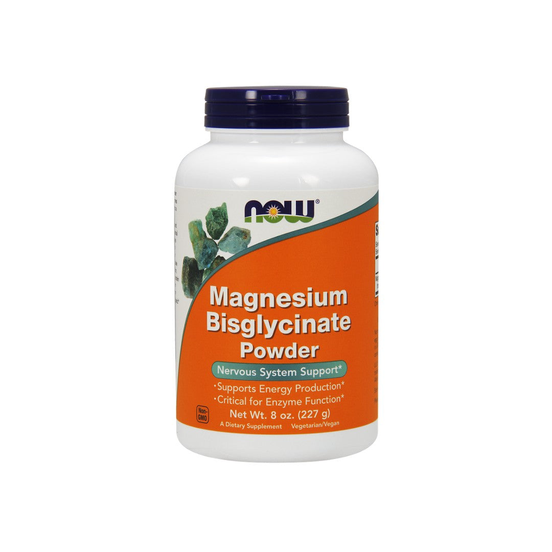 Now Now Foods Magnesio bisglicanato 250 mg 277g polvere.