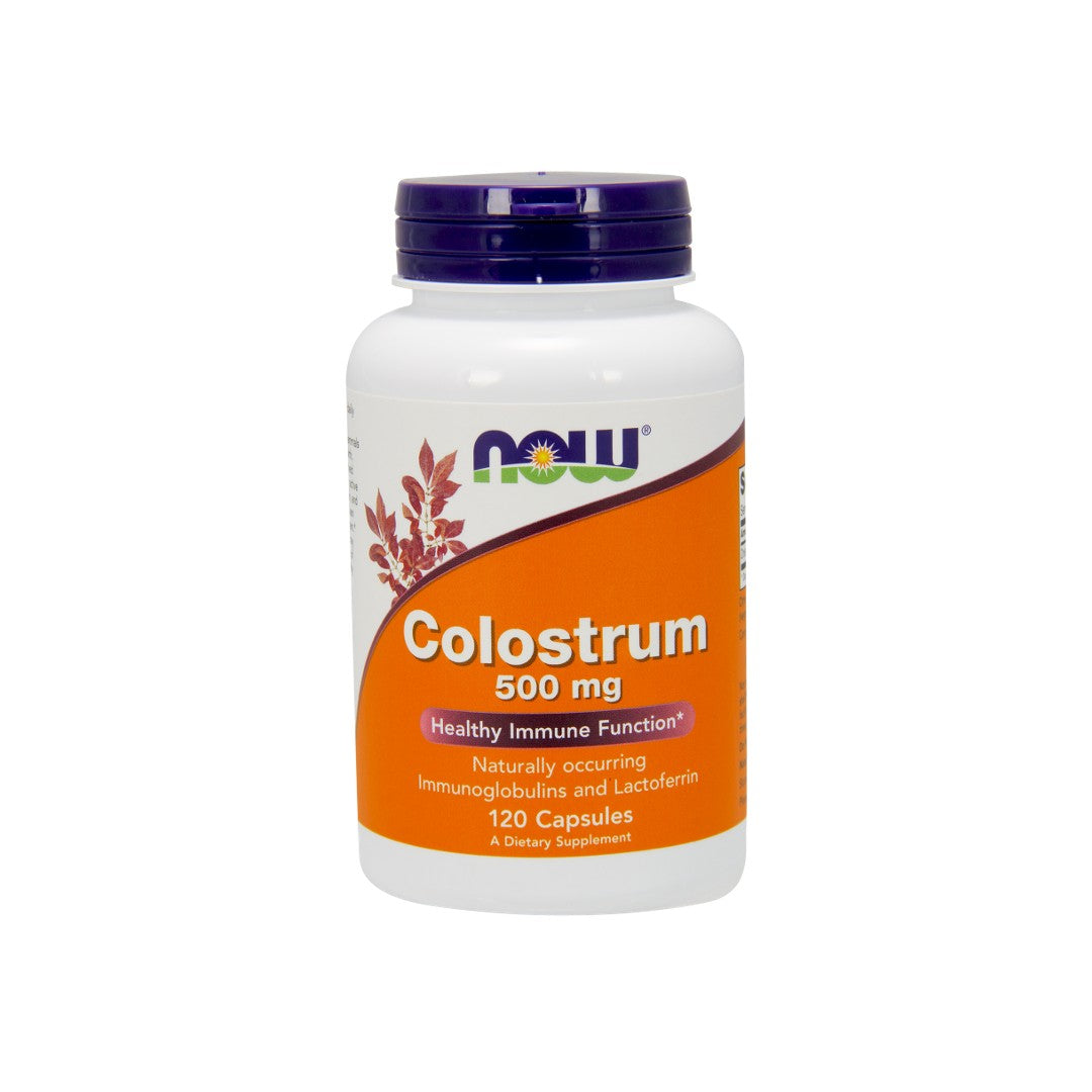 Now Foods Colostro 500 mg 120 capsule vegetali.