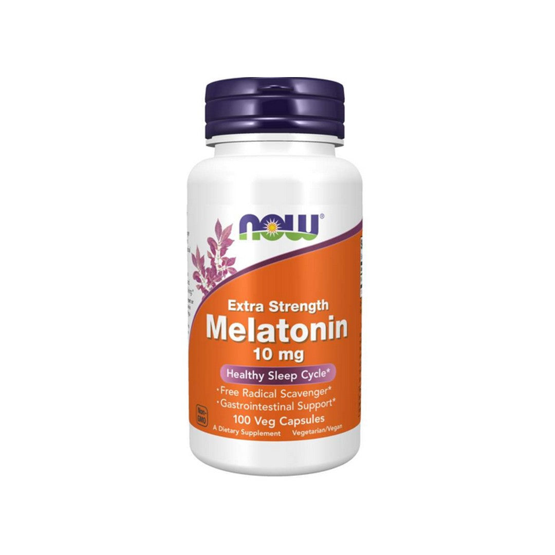Now Foods Melatonina 10 mg 100 capsule vegetali.
