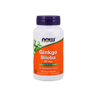 Anteprima per Now Foods Estratto di Ginkgo Biloba 24% 60 mg 120 capsule vegetali.