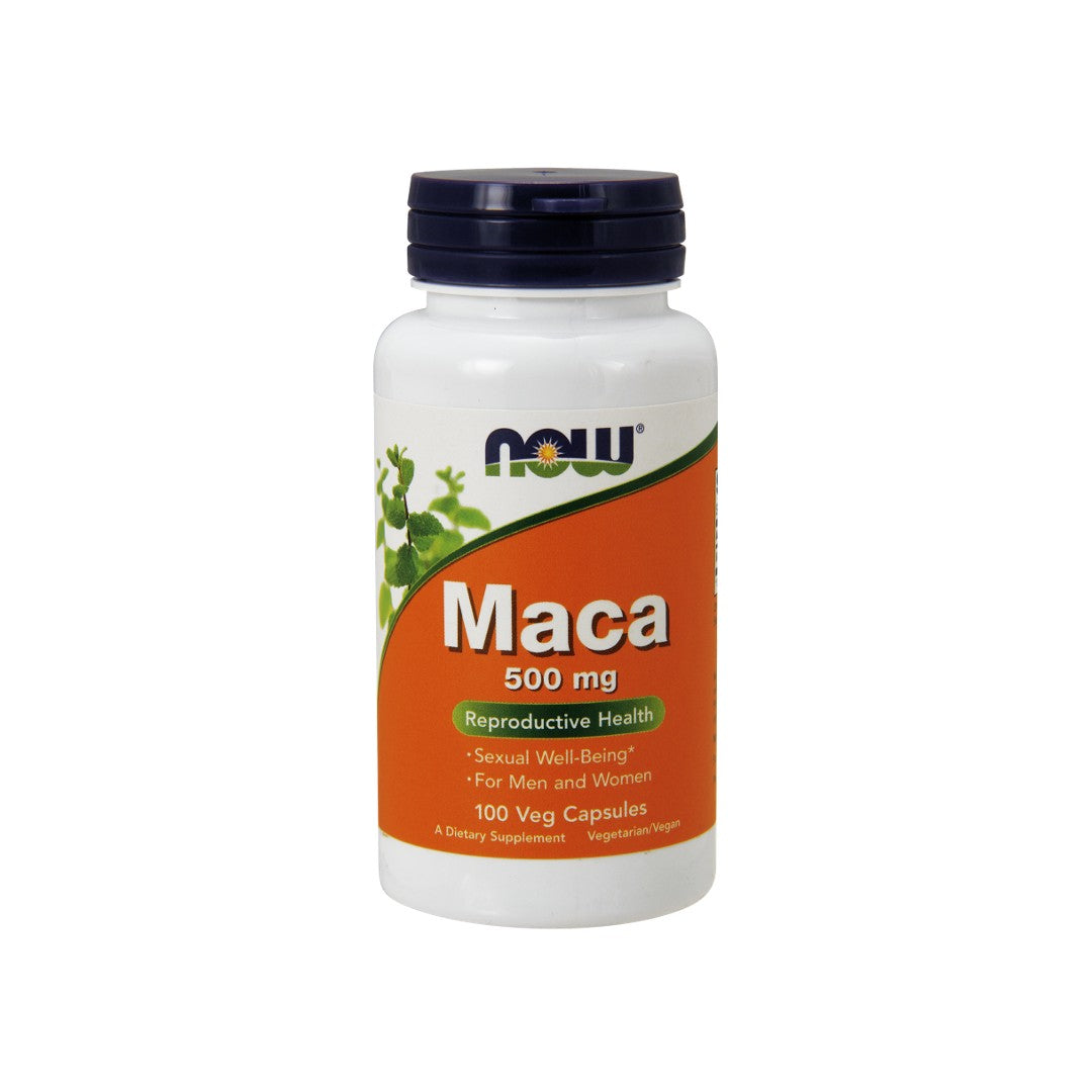 Now Foods Maca 500 mg 100 capsule vegetali.