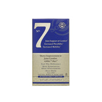 Miniatura per Una scatola blu con il numero 7, che mostra No. 7 Joint Support & Comfort 30 capsule vegetali e Solgar'flessibilità e il comfort delle articolazioni.