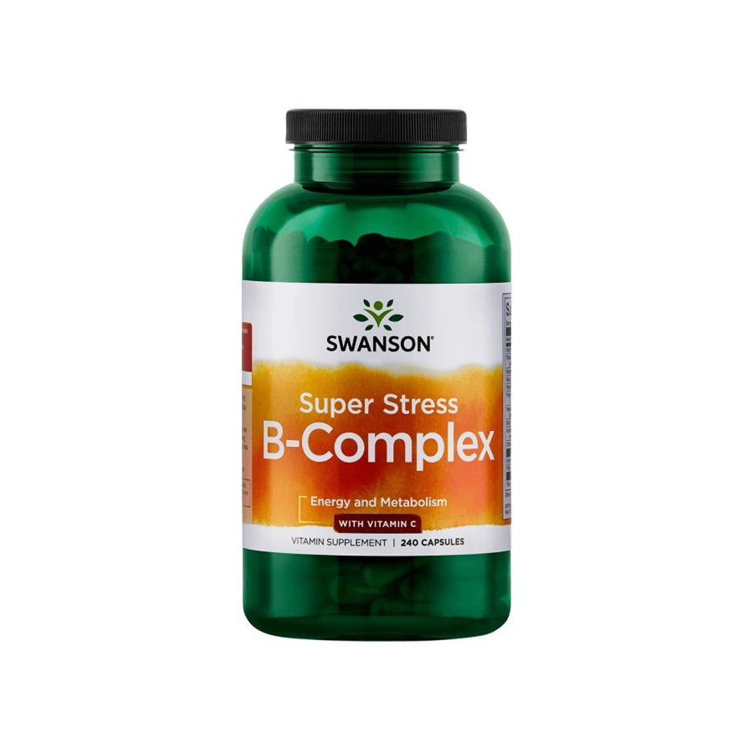 Swanson Complesso B con vitamina C - 500 mg 240 capsule.
