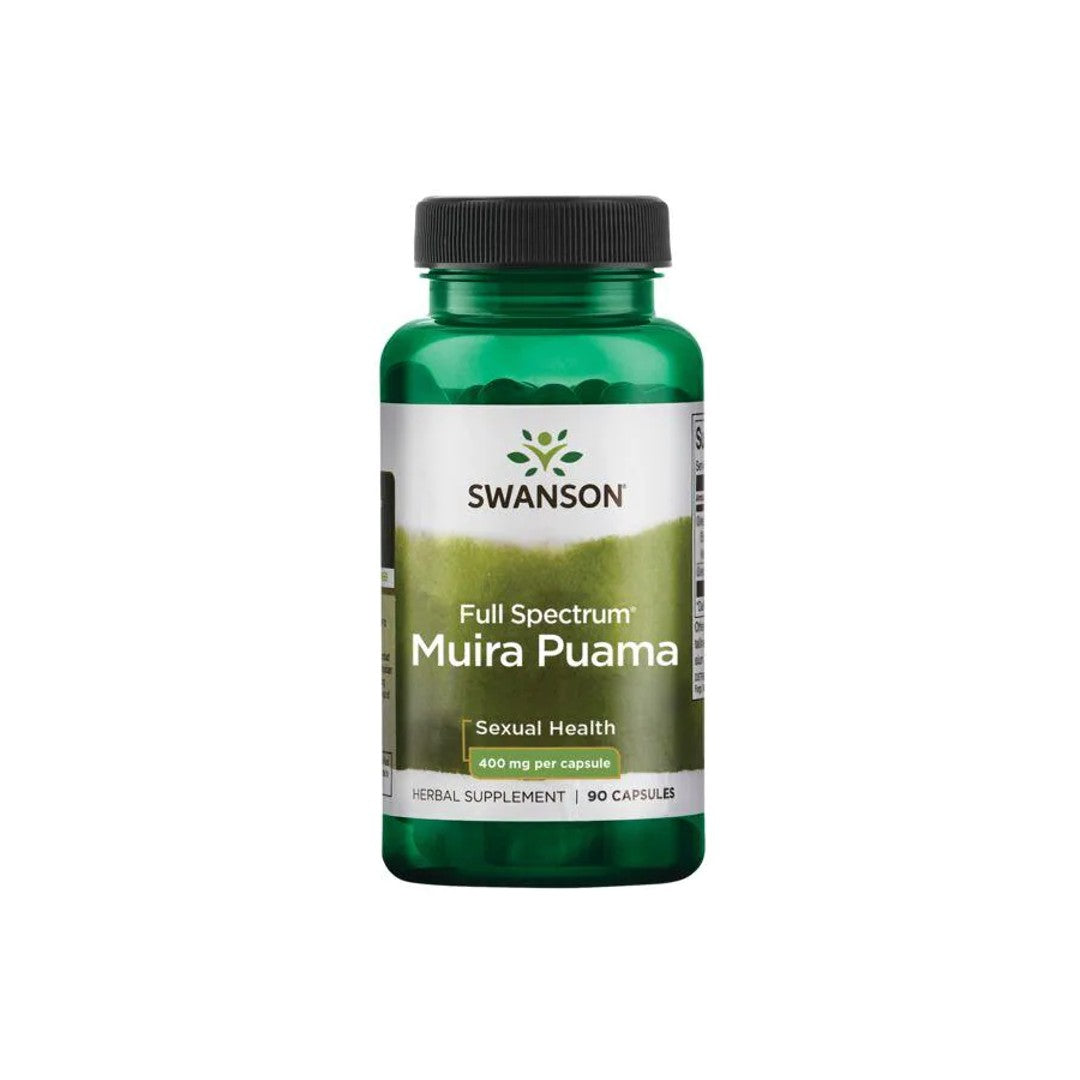 Swanson Muira Puama a spettro completo - 400 mg 90 capsule.