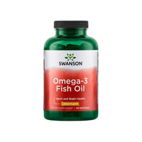 Anteprima per Swanson Omega-3 Fish Oil - Lemon Flavor - 150 softgels.