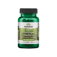 Anteprima per Swanson Moringa Oleifera - 400 mg 60 capsule è una soluzione potente per lo stress ossidativo e i danni alle cellule. Infuso con le proprietà naturali della Moringa Oleifera, questo prodotto fornisce un supporto completo.
