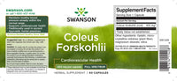 Miniature per Coleus forskohlii - Swanson Coleus Forskohlii 400 mg 60 capsule.
