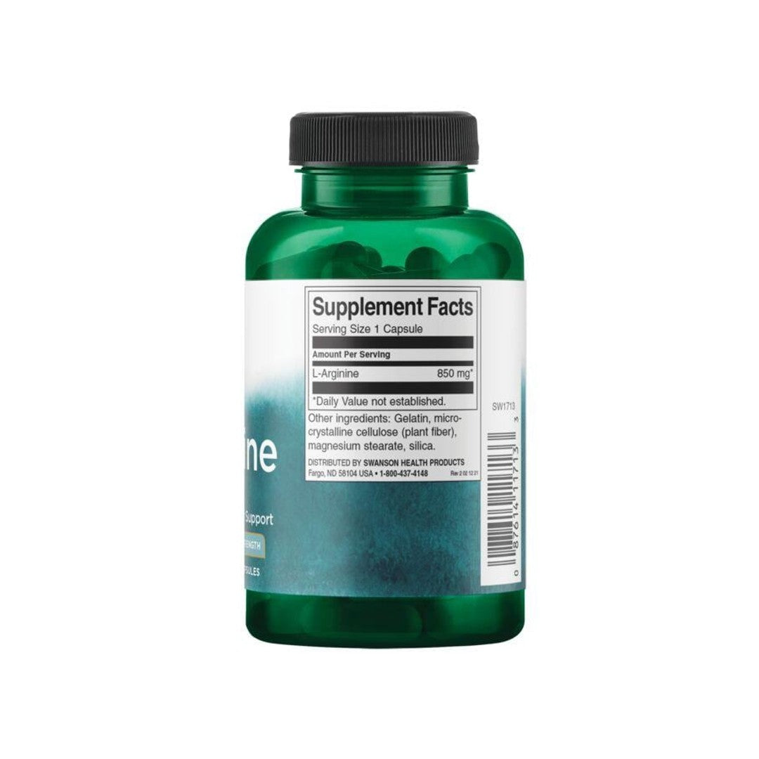 L-Arginina - 850 mg 90 capsule - Informazioni sull'integratore