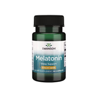 Anteprima di un flacone di Swanson Melatonina - 3 mg 60 capsule.