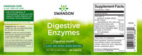 Miniatura per Un'etichetta per Swanson Enzimi digestivi - 180 compresse.