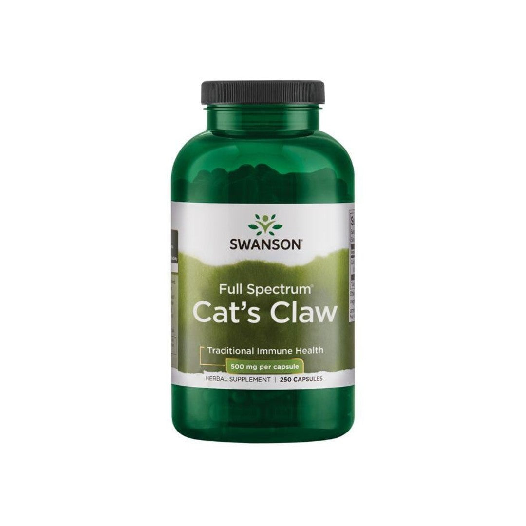 SwansonArtiglio di gatto - 500 mg 250 capsule.