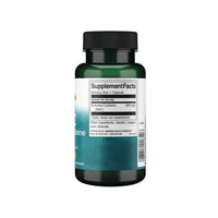Miniatura di una bottiglia di N-acetilcisteina con etichetta verde, nota per le sue proprietà antiossidanti.