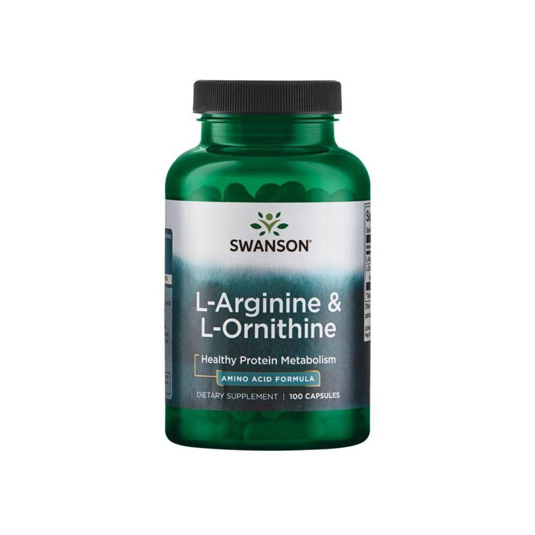 L-Arginina - 500 mg e L-Ornitina - 250 mg 100 capsule - anteriore