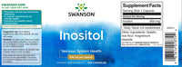 Miniature per Swanson inositolo - 650 mg 100 capsule - Swanson ino.