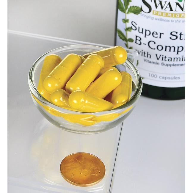 Swanson Complesso B con vitamina C - 500 mg 100 capsule.