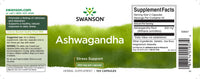Miniatura dell'etichetta di Swanson Ashwagandha - 450 mg 100 capsule.
